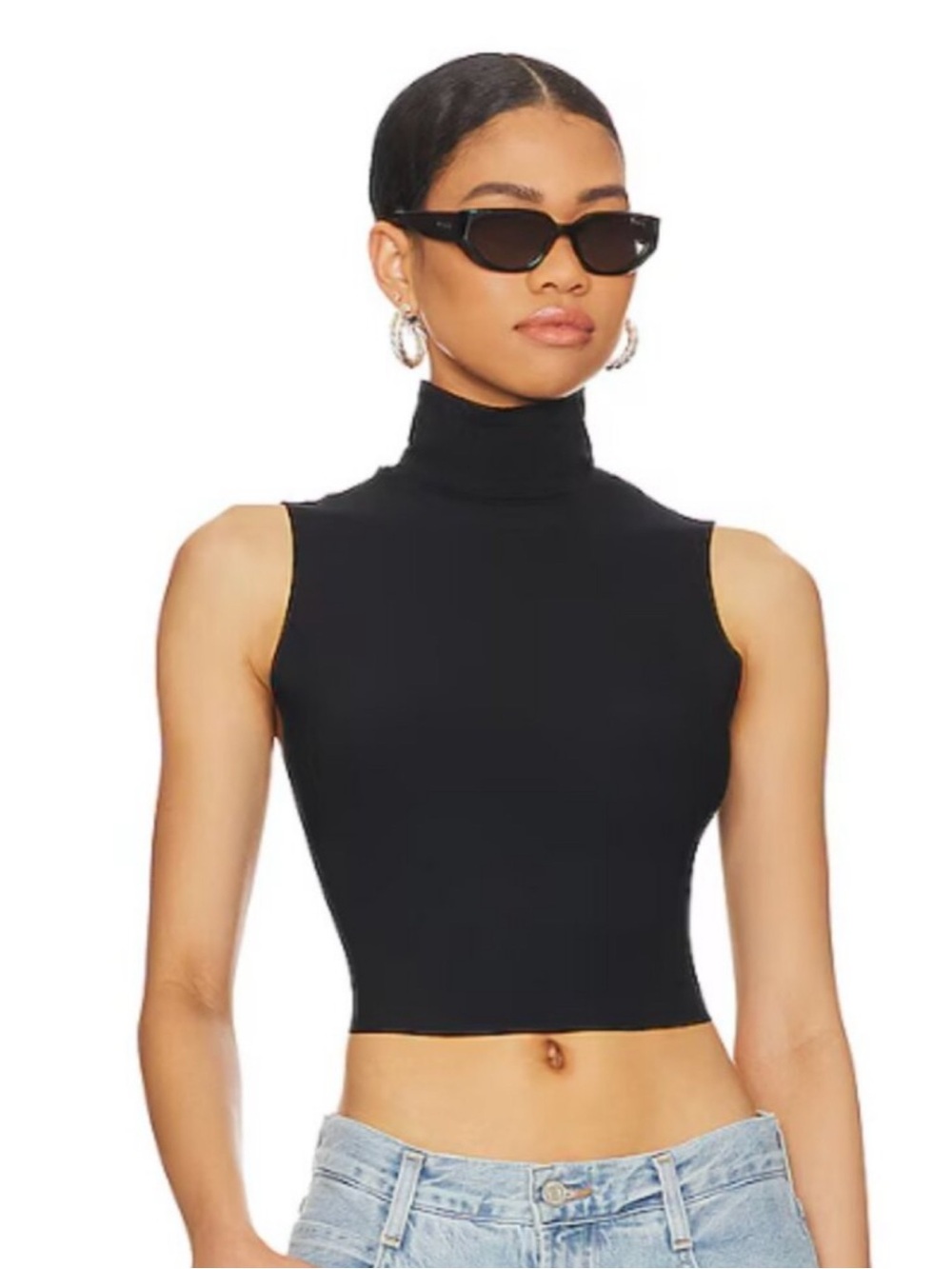 Commando Butter Crop Turtleneck Top
Size Small